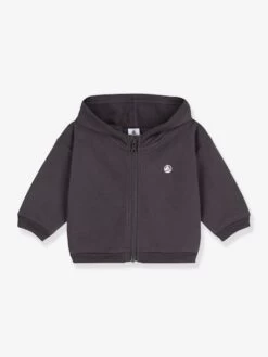 Sweat à Capuche Bébé - PETIT BATEAU Gris - Petit Bateau