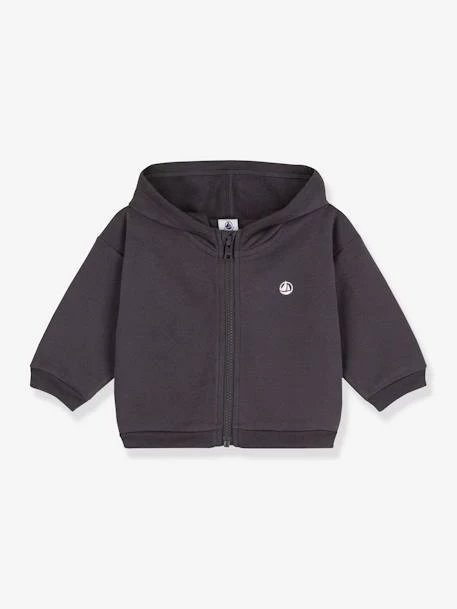 Sweat à Capuche Bébé - PETIT BATEAU Gris - Petit Bateau
