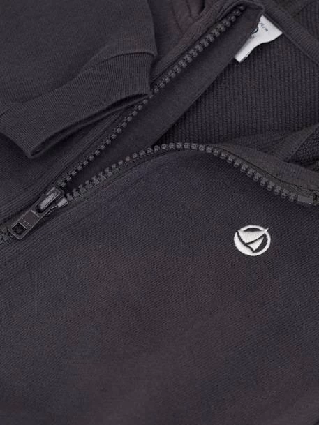 Sweat à Capuche Bébé - PETIT BATEAU Gris - Petit Bateau – Image 3