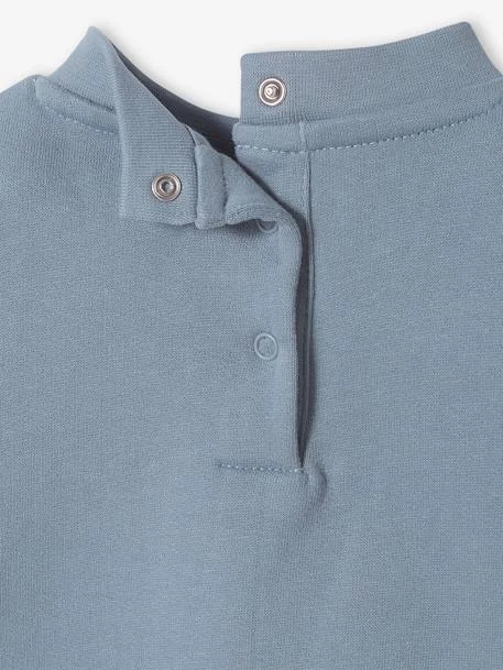Sweat Bébé En Molleton Personnalisable Bleu Grisé - Vertbaudet – Image 5
