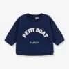 Sweatshirt Bébé En Coton Bio PETIT BATEAU Bleu - Petit Bateau