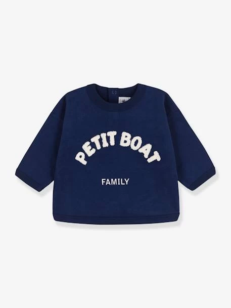 Sweatshirt Bébé En Coton Bio PETIT BATEAU Bleu - Petit Bateau