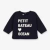 Sweatshirt En Coton Bio PETIT BATEAU Bleu - Petit Bateau