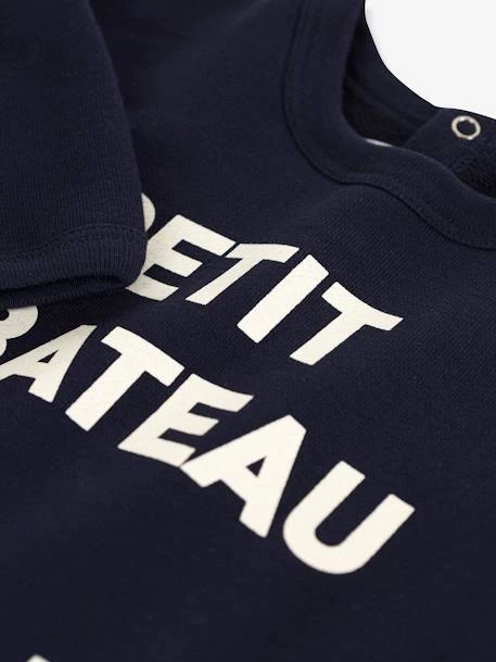 Sweatshirt En Coton Bio PETIT BATEAU Bleu - Petit Bateau – Image 3