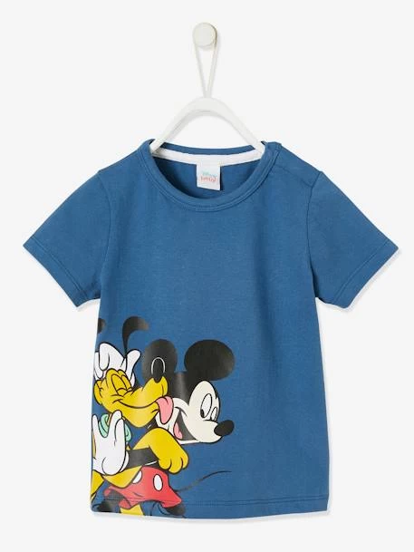 T-shirt Bébé Disney Mickey Et Pluto® Bleu Pétrole - Mickey