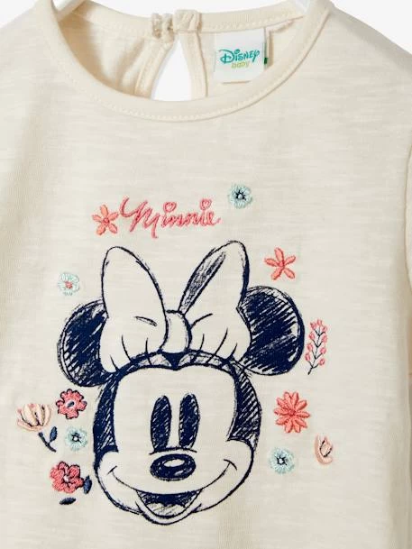 T-shirt Bébé Disney® Minnie Brodé Ivoire - Minnie – Image 2