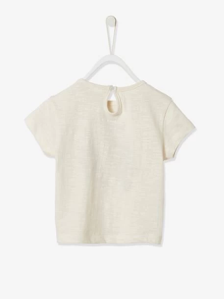 T-shirt Bébé Disney® Minnie Brodé Ivoire - Minnie – Image 3