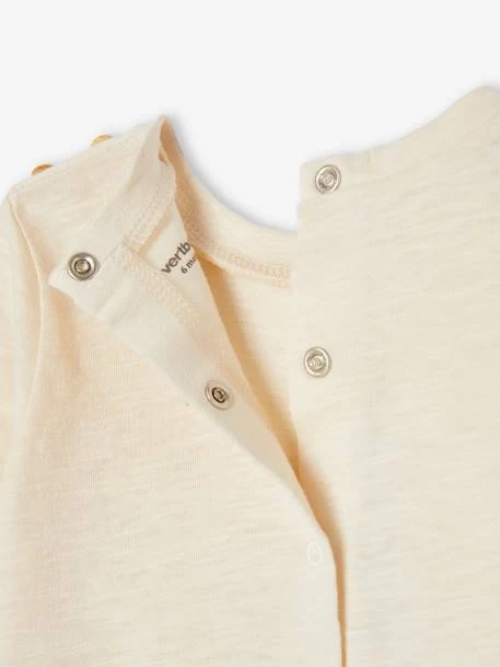 T-shirt Bébé En Coton Flammé écru - Vertbaudet – Image 2