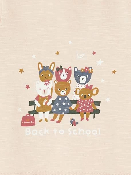 T-shirt Bébé En Jersey Flammé Beige Clair - Vertbaudet – Image 2