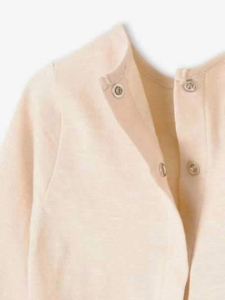 T-shirt Bébé En Jersey Flammé Beige Clair - Vertbaudet – Image 3