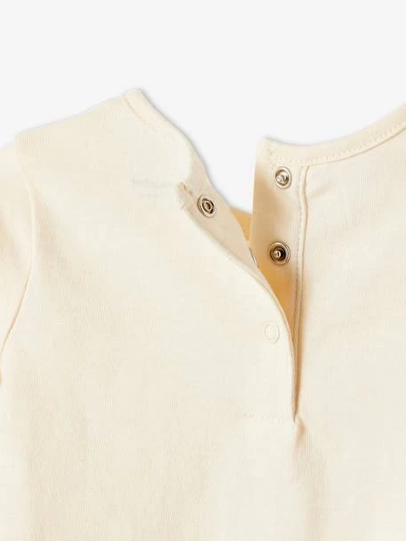 T-shirt Bébé Fille Poche Coeur Et Fraises BASICS Rose Pâle - Vertbaudet – Image 3