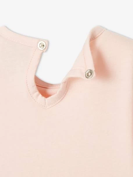 T-shirt Bébé Snoopy Peanuts® Bébé Fille Rose Anime Placé - Snoopy – Image 3