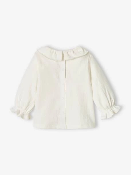 T-shirt Coeurs Bébé Manches Longues écru - Vertbaudet – Image 4