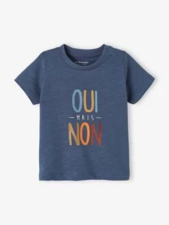 T-shirt Imprimé Bébé Garçon Bleu Jean - Vertbaudet