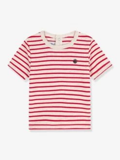 T-shirt Manches Courtes En Coton Bio PETIT BATEAU Blanc - Petit Bateau
