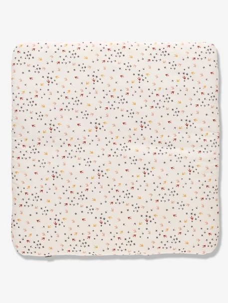 Tapis De Sol Carré Hirondelles Blanc Clair Uni Avec Decor - Vertbaudet