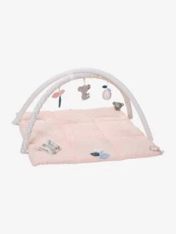 Tapis D'éveil En Gaze De Coton Avec Arche Vert / Multicolore - Vertbaudet