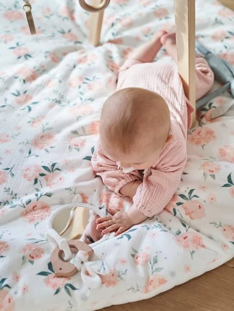 Tapis D'éveil Réversible Eau De Rose - Vertbaudet – Image 2