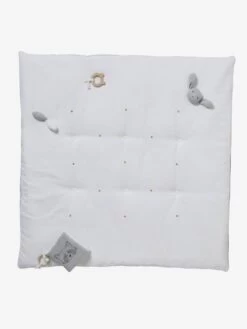 Tapis D'éveil Sans Arche, En Gaze De Coton Bio* MINI COMPAGNIE Gris - Vertbaudet