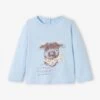 Tee-shirt Fantaisie Bébé Manches Longues Bleu Ciel - Vertbaudet