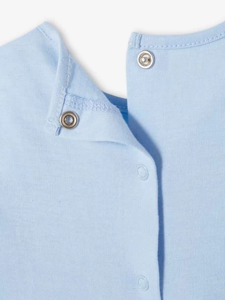 Tee-shirt Fantaisie Bébé Manches Longues Bleu Ciel - Vertbaudet – Image 3