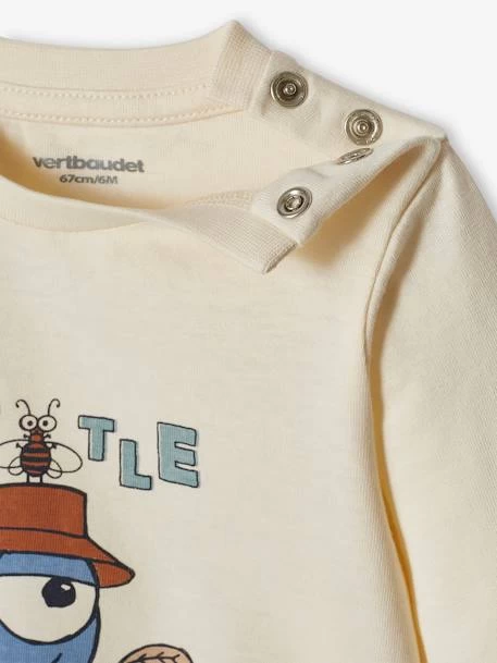Tee-shirt Imprimé Bébé Manches Longues écru - Vertbaudet – Image 2