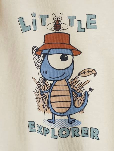 Tee-shirt Imprimé Bébé Manches Longues écru - Vertbaudet – Image 3