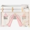 Tente De Lit Princesse Féérique Pour Lit Mezzanine Mi Hauteur Ligne Everest Rose - Vertbaudet