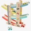 Toboggan à Voitures En Bois FSC® Multicolore - Vertbaudet