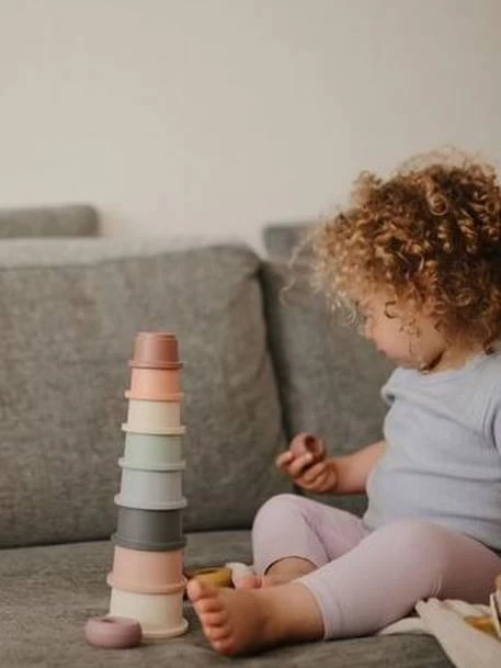 Tour à Empiler - MUSHIE Rose - Mushie – Image 3