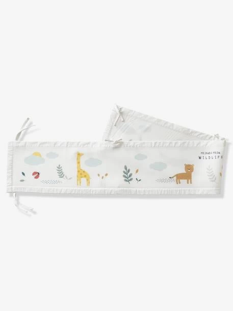 Tour De Lit Respirant WILDLIFE écru / Multicolore - Vertbaudet – Image 4