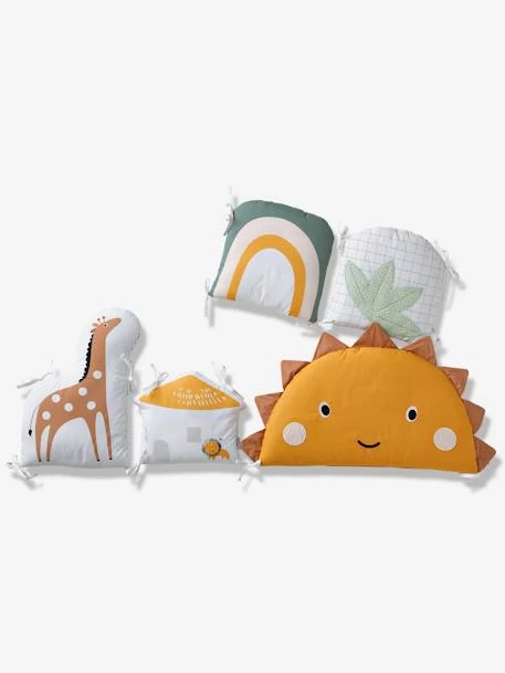 Tour De Lit / Tour De Parc Modulable TANZANIE Ivoire / Multicolore - Vertbaudet – Image 5