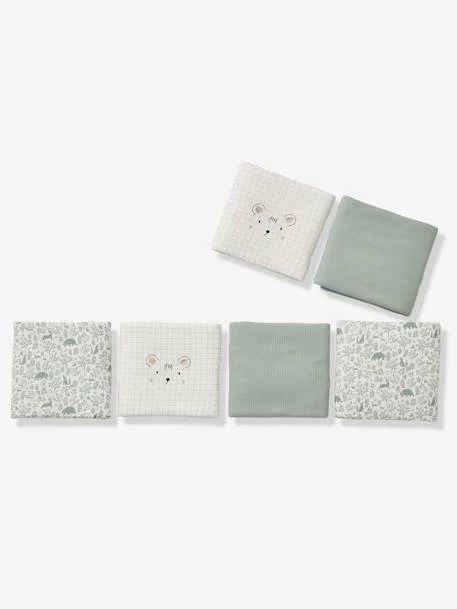 Tour De Lit / Tour De Parc Pare-chocs DANS LES BOIS Oeko-Tex® Vert Sauge - Vertbaudet – Image 2