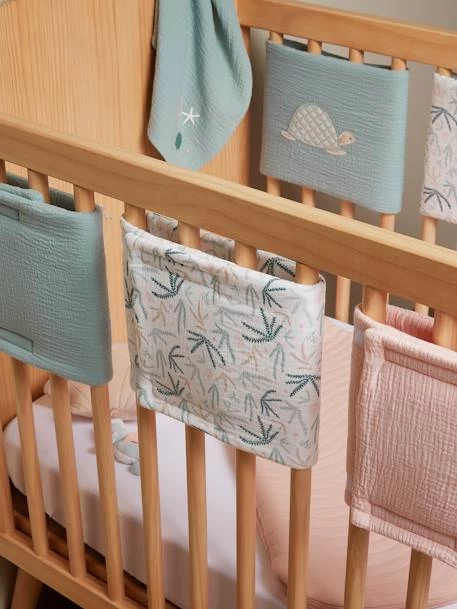 Tour De Lit / Tour De Parc Pare-chocs SOUS L'OCÉAN Rose - Vertbaudet – Image 3