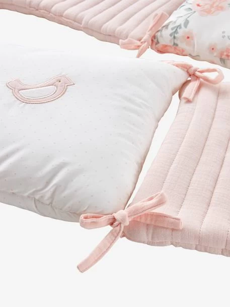 Tour De Lit/tour De Parc Modulable EAU DE ROSE écru / Rose - Vertbaudet – Image 6