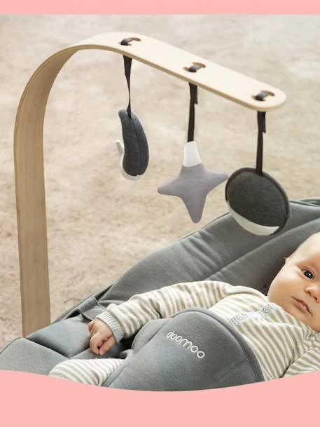 Transat Et Pouf Doomoo Seat’n Swing BABYMOOV Avec Balancelle Intégrée Rose - Babymoov – Image 3