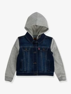Veste Bi-matière à Capuche Levi's® Bleu Jean - Levis