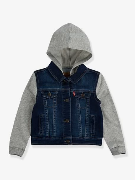 Veste Bi-matière à Capuche Levi's® Bleu Jean - Levis