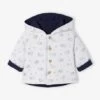 Veste Réversible Bébé à Capuche Encre - Vertbaudet